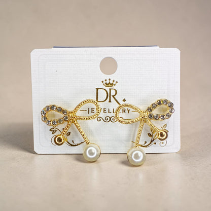 Combo Set of Pearl & Floral Designer Earrings for Women and Girls